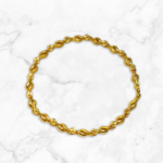 Golden Butterfly Charm Bracelet