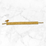 Luxurious 18K Gold Chain Bracelet