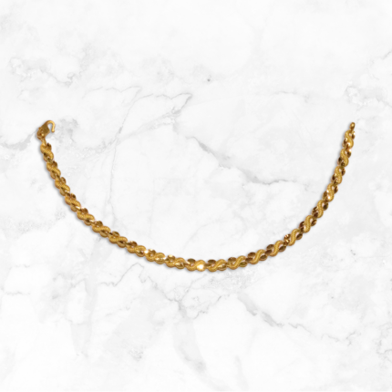 Delicate Gold Chain Bracelet