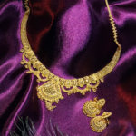 Blushing Romance Necklace and Earrings Set
